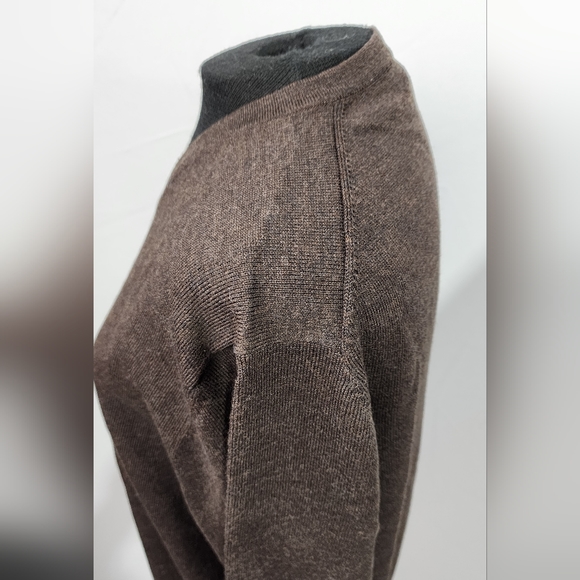 💪BROOKS BROTHERS "STRETCH" MERANO WOOL MEN'S V NECK SWEATER 💪 - Picture 5 of 13